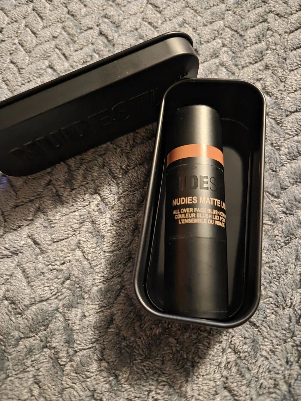 NUDESTIX Nudies Matte Lux All-Over Blush In Nude Buff W/tin